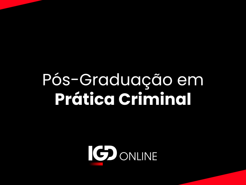 Pós-graduação em Prática Criminal